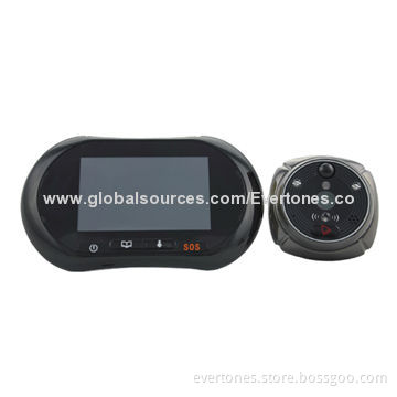 2014 new arrival Android & IOS smart phone app based/CE & RoHS approval peephole WiFi door viewer